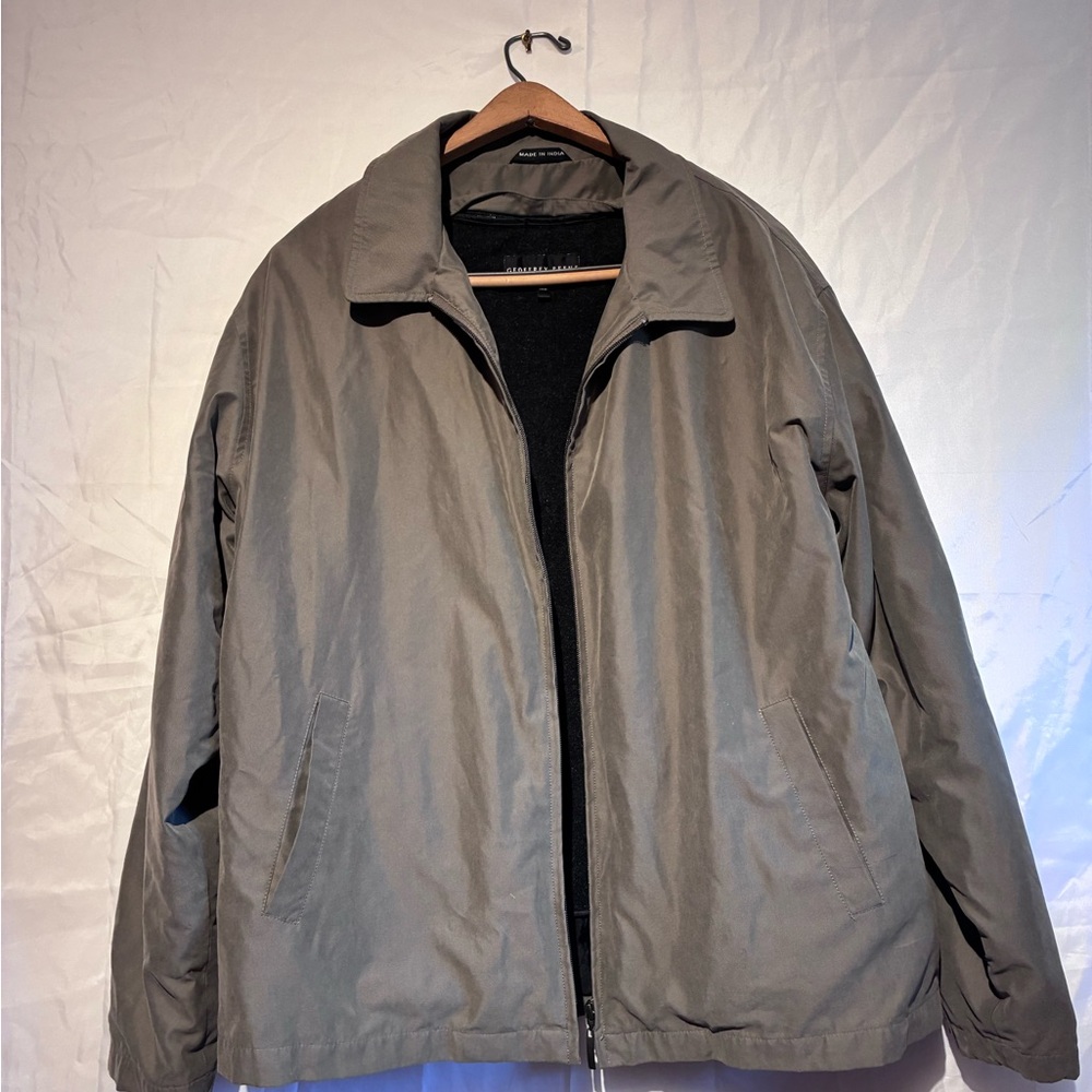Geoffrey Beene Men's Gray Lightweight Jacket